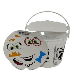 McDonalds Mummy Happy Meal Halloween Treat Boo Bucket With Stickers Plastic 2023
